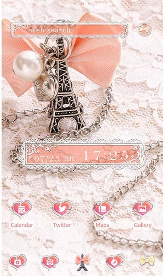 Image 0 for Cute Theme-Girly Eiffel T…