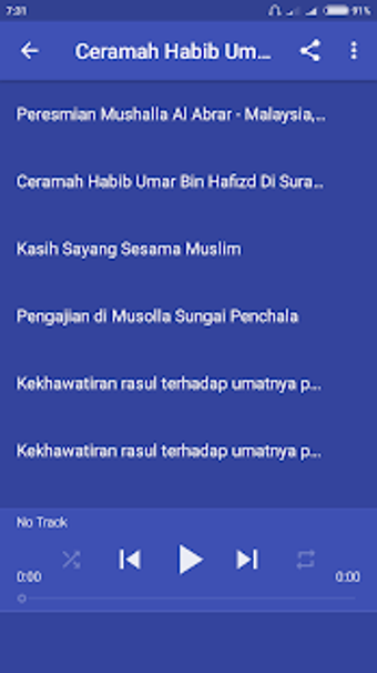 Image 1 for Ceramah Habib Umar Offlin…