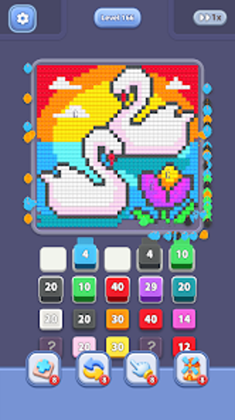 Image 0 for Peck Flow: Pixel Puzzle