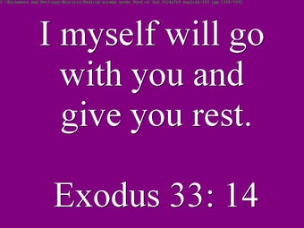 Image 0 for Word of God Screensaver