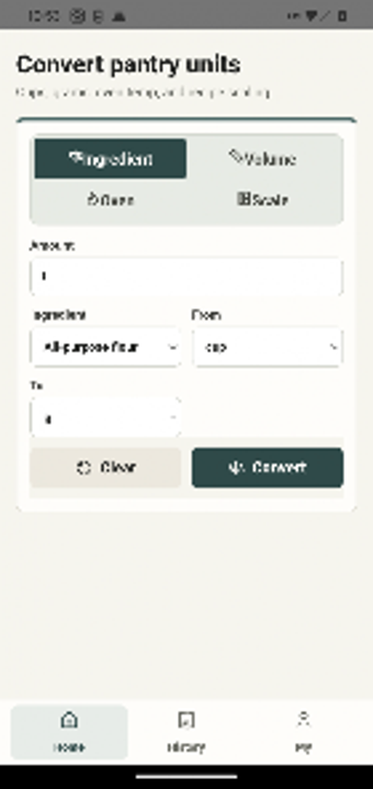 Image 0 for Pantry Unit Converter