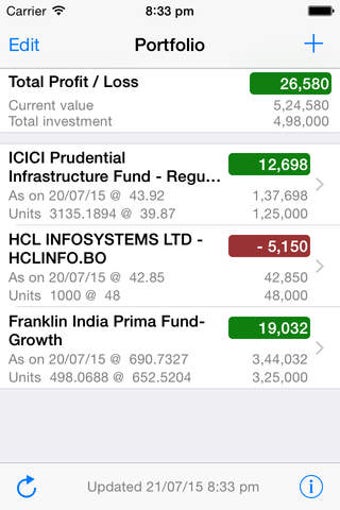 Image 0 for My Funds - Portfolio Trac…
