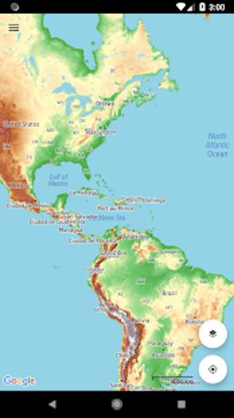 Image 1 for World Topo Map