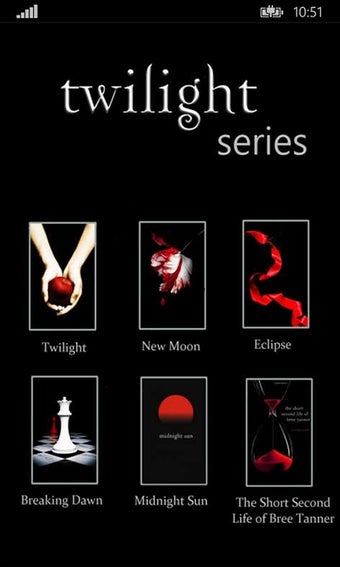Image 3 for Twilight Novel Series for…