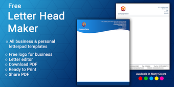 Imagen 0 para Letterhead Maker Business…