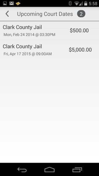 Image 3 for Bailbooks Defendant App
