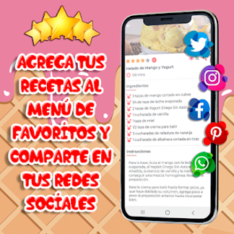 Imagen 1 para Recetas de Helados Casero…