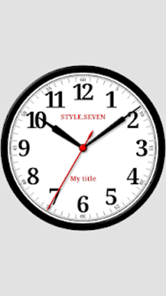 Image 3 for Classic Analog Clock-7