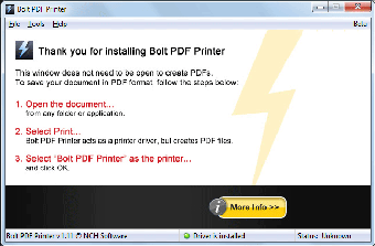 Image 1 for Bolt PDF Printer