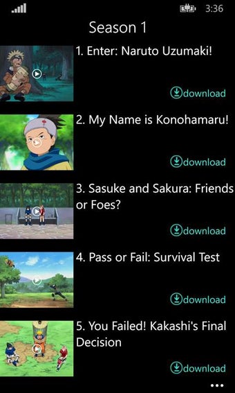 Image 0 for Naruto TV Series for Wind…