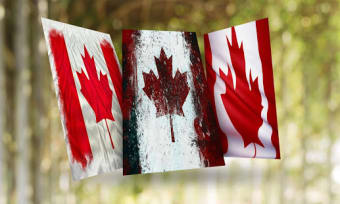Image 0 for Canada Flag Wallpaper