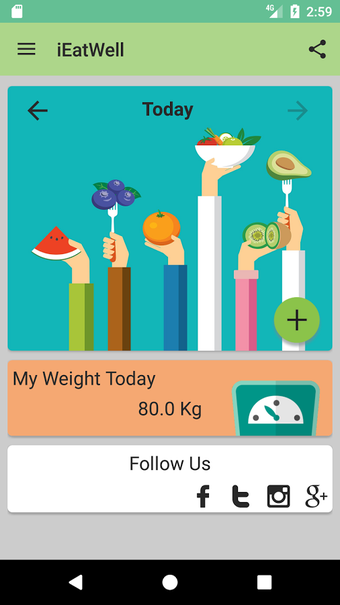 Image 2 for iEatWell Premium:Food Dia…