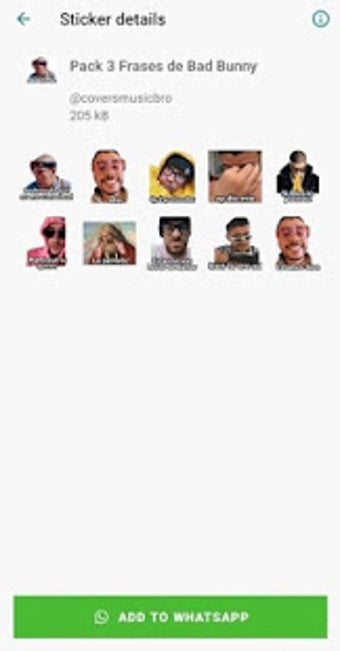 Imagen 2 para Stickers de Bad Bunny par…