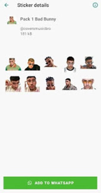 Imagen 1 para Stickers de Bad Bunny par…