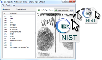 Image 2 for IDX BioSuite NIST Viewer
