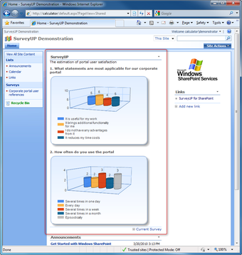 Image 0 for SurveyUp for SharePoint