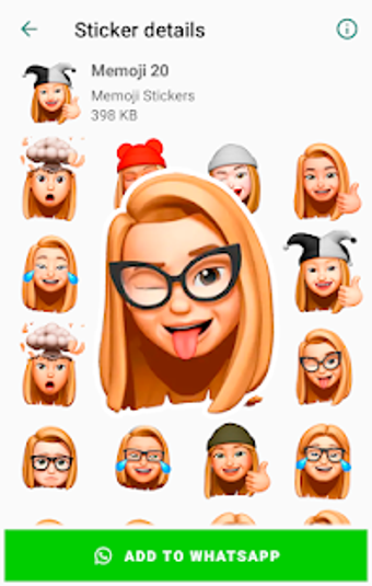 Image 2 for Memoji phone Stickers for…