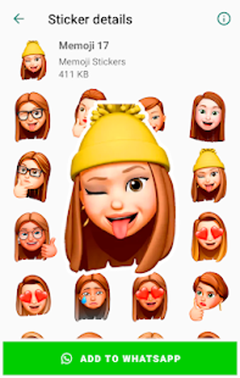 Image 0 for Memoji phone Stickers for…