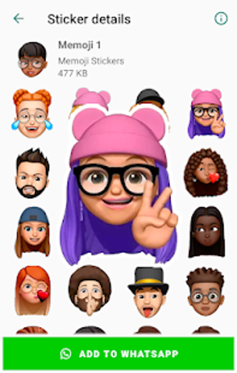 Image 3 for Memoji phone Stickers for…