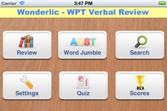 Imagen 0 para Wonderlic Verbal Prep Fla…