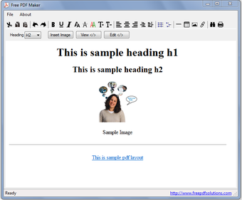 Image 0 for Free PDF Maker