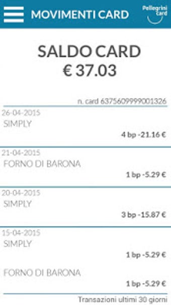 Imagen 0 para PELLEGRINI CARD