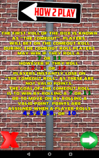 Image 2 for STREET CRAPS 2 Dice Game