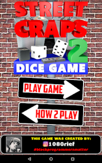Image 1 for STREET CRAPS 2 Dice Game