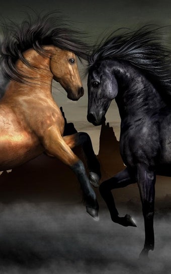 Imagen 3 para Horses Live Wallpaper
