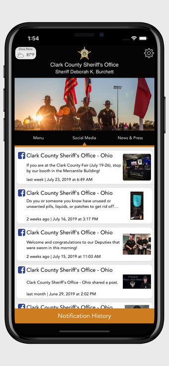 Image 0 for Clark County Sheriff's Of…