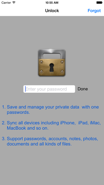 Imagen 0 para Super SafeBox - Password …