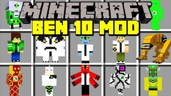 Imagen 1 para Mod Ben Alien For Minecra…