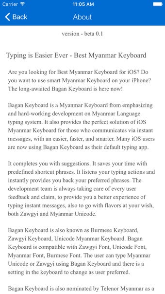 Image 1 for Bagan Keyboard