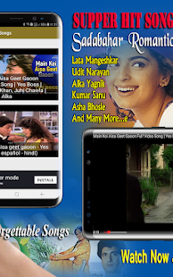 Imagen 1 para 90s Hindi Songs - Old Hin…