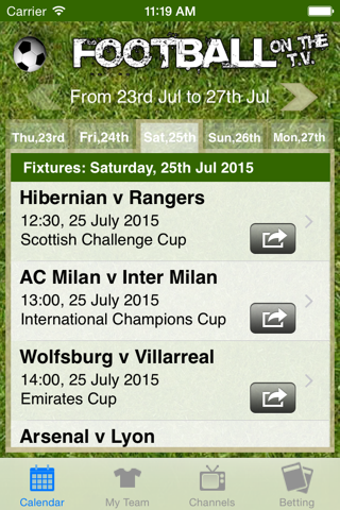 Image 1 for Football on the TV