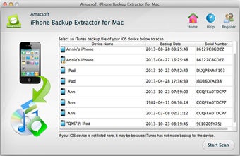 Image 0 for Amacsoft iPhone Backup Ex…