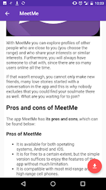 Imagen 2 para MeetD: Dating apps for si…