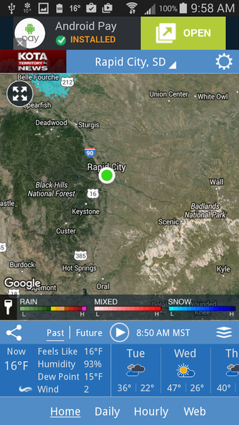 Imagen 2 para KOTA Mobile Weather