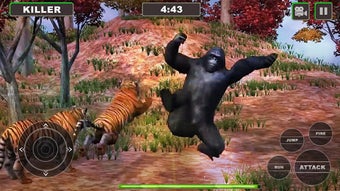 Image 2 for Lion Vs Gorilla : Animal …
