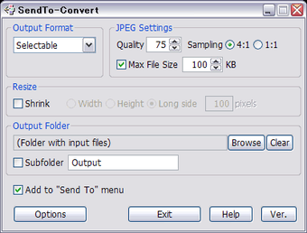 Image 0 for SendTo-Convert (64-bit)