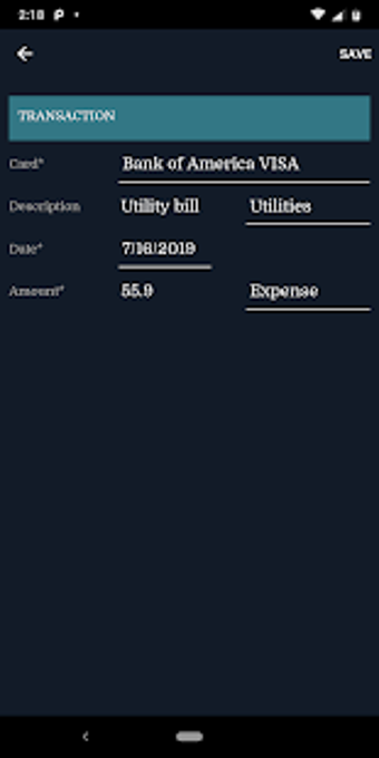 Image 0 for Credit Card Manager