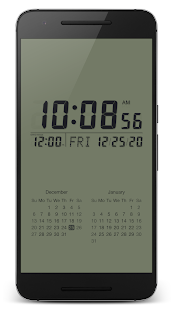 Image 1 for PsPsClock "LCD" - Music A…