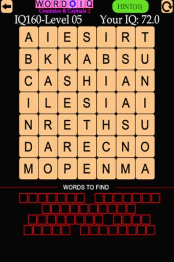 Image 0 for Word IQ Countries and Cap…