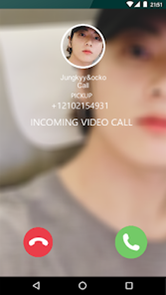 Image 0 for Jungkook Fake Chat Video …