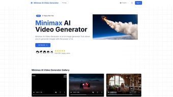 Imagen 0 para Minimax AI Video Generato…