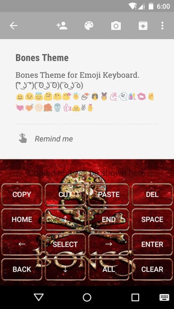 Image 3 for Bones Emoji Keyboard Them…