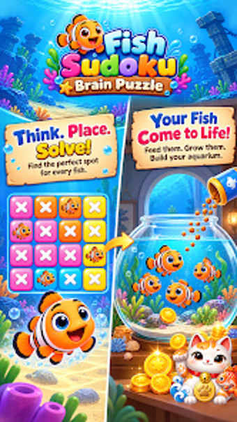 Image 0 for Fish Sudoku: Brain Puzzle