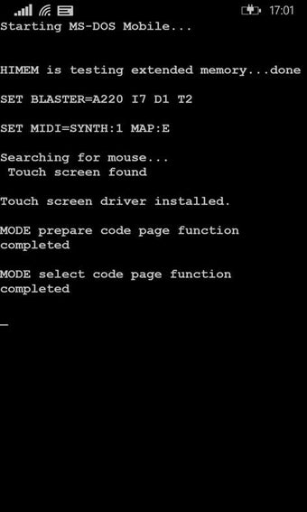 Image 3 for MS-DOS Mobile for Windows…