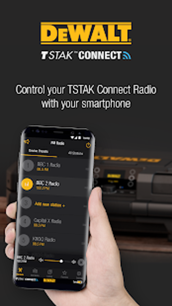 Imagen 0 para DEWALT TSTAK Connect Radi…