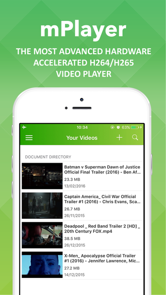 Image 1 for mPlayer Pro: play mkv,ts,…